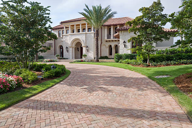 Cobblestone Driveway Pavers in Finley, WA